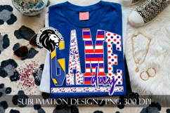 Patriotic Volleyball Game Day Sublimation PNG Product Image 7