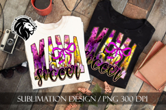 Soccer Mama Sublimation PNG, Coquette, Purple Yellow Product Image 7