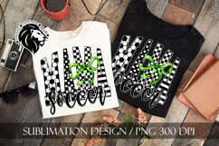 Soccer Mama Sublimation PNG, Green Coquette Product Image 5
