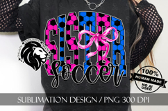 Blue Pink Coquette Sister Sublimation PNG Product Image 2