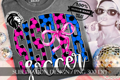Blue Pink Coquette Sister Sublimation PNG Product Image 1