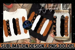 Football Brush Strokes Sublimation Design PNG File Product Image 1