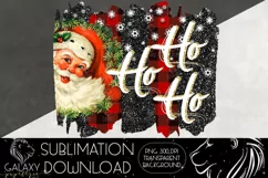 Vintage Merry Christmas Sublimation Design PNG File Product Image 1