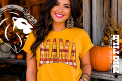Fall Gingham Wood Mama, Mom, DTF Design, PNG Product Image 3