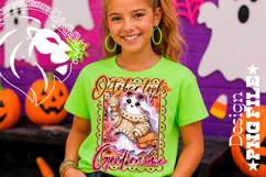 October looks Good on me Ghost Halloween Tshirt Design PNG Product Image 1