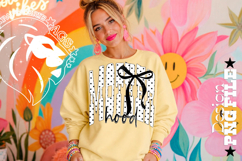 Coquette Polka Dots Motherhood, DTF Design, PNG Product Image 2