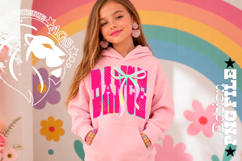 Coquette Dance Design PNG, Hot Pink Polka Dots Product Image 3