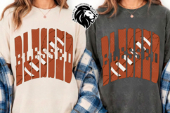 Blessed and Football Design PNG, Ball Design Product Image 2