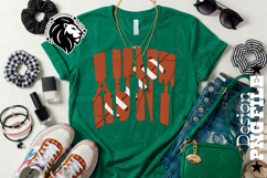 Football Aunt Design PNG, Ball Design Product Image 4