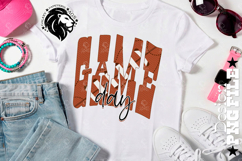Game Day Football Design PNG, Ball Design Product Image 3