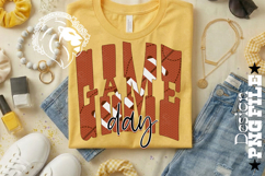 Game Day Football Design PNG, Ball Design Product Image 2