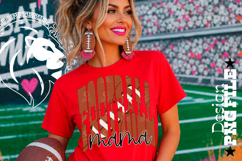 Football Mama Design PNG, Ball Design Product Image 5