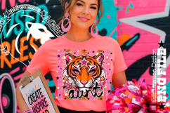 Tiger Aunt Striped Sublimation PNG Product Image 1