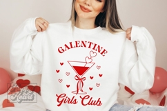 Galentine Girls Club SVG PNG - Valentine Social Club Shirt Product Image 1