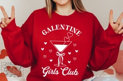 Galentine Girls Club SVG PNG - Valentine Social Club Shirt Product Image 3