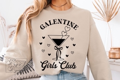Galentine Girls Club SVG PNG - Valentine Social Club Shirt Product Image 5