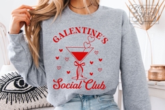 Galentines Social Club SVG PNG - Valentine Girls Club Shirt Product Image 1