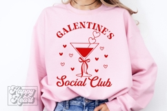 Valentine Bundle SVG PNG - Trendy Retro Galentines Day Product Image 10