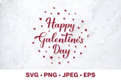 Happy Galentines Day. Anti-Valentines SVG cut file Product Image 1