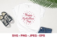 Happy Galentines Day. Anti-Valentines SVG cut file Product Image 2