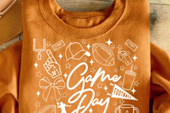 Game Day Png, Football Doodles Svg Product Image 7