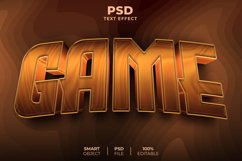 5 pack dark color 3D editable text effect Product Image 3