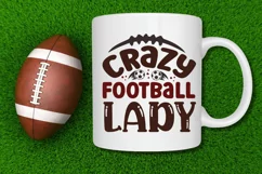 Crazy Crafty Lady Co, Silhouette or Cricut, Football dxf eps png, Cheerleader Cut File, Cute Sports Quote, Football Cut File, Team Shirt Saying