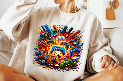 Game Controller PNG Sublimation, Gamer PNG, Gaming PNG Product Image 2