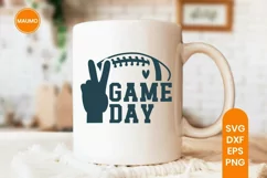 Football svg,it's game day, half-time sports quote Product Image 2