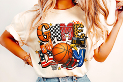 Game Day Basketball PNG Sublimation Design, Basketball Mom Product Image 3