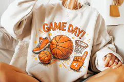 Game Day Basketball PNG Sublimation Design, Basketball Mom Product Image 3