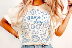 Game Day PNG, Baseball Mama PNG, Baseball Coquette PNG Product Image 2