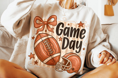 Football PNG, Football Mama PNG, Game Day PNG, Sports PNG Product Image 3