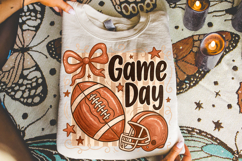 Football PNG, Football Mama PNG, Game Day PNG, Sports PNG Product Image 4