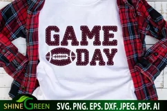 Game Day Football SVG by shine green art