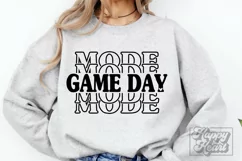 Game Day Mode SVG - Baseball Mom SVG - Football Mama Shirt Product Image 1