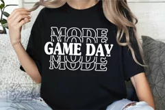 Game Day Mode SVG - Baseball Mom SVG - Football Mama Shirt Product Image 4