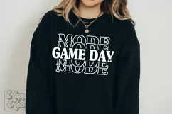Game Day Mode SVG - Baseball Mom SVG - Football Mama Shirt Product Image 3