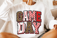 Game Day PNG, Baseball Mom Leopard Print Design Product Image 2