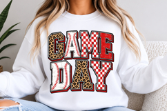 Game Day PNG, Baseball Mom Leopard Print Design Product Image 3
