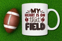 my heart is on, football svg, my heart, football,svg, sports,football mama, football t-shirt, My Heart, game day shirts