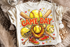 Softball Game Day PNG Sublimation, Softball Mama PNG, Sports Product Image 2