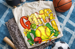 Softball Game Day PNG Sublimation, Softball Mama PNG, Sports Product Image 1