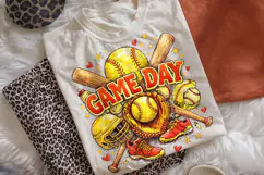 Softball Game Day PNG Sublimation, Softball Mama PNG, Sports Product Image 3