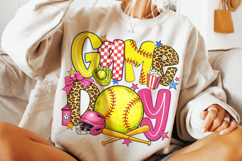 Softball Game Day PNG Sublimation, Softball Mama PNG, Sports Product Image 4