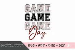 Game Day SVG , Football Team SVG , Game Day SVG Product Image 1