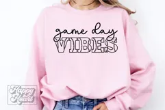 Game Day Vibes SVG - Baseball Mama PNG - Baseball All Day Product Image 1