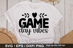 Game Day Vibes SVG - Baseball Design Product Image 1