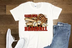 Baseball Game Day Vibes PNG | Baseball Sublimation Product Image 3