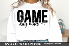 Game Day Vibes - Baseball SVG Design Product Image 1